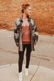 Midnight Black Tie Dye Jacket