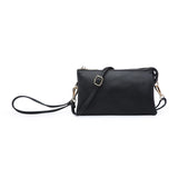 Riley Monogrammable 3 Compartment Crossbody / Wristlet