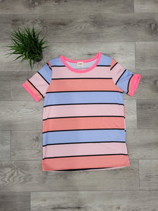Multi Striped Tee