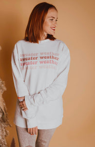 "Sweater Weather" Crew Sweatshirt