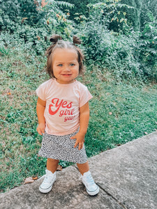 Baby/Toddler Jackie Leopard Midi Skirt